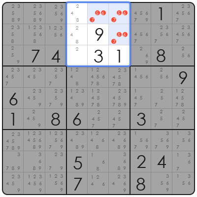 sudoku board