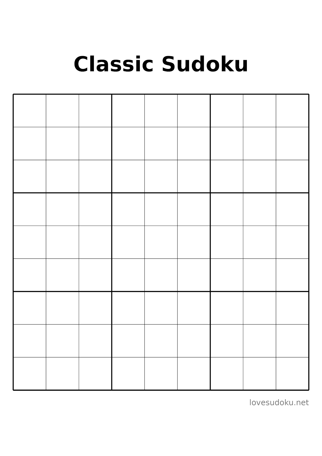 how do you make a sudoku puzzle